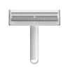 Customize Logo New Style Wooden Pet Grooming Cleaner Dog Cat Fur Hair Lint Remover Brush With Self-Cleaning Base