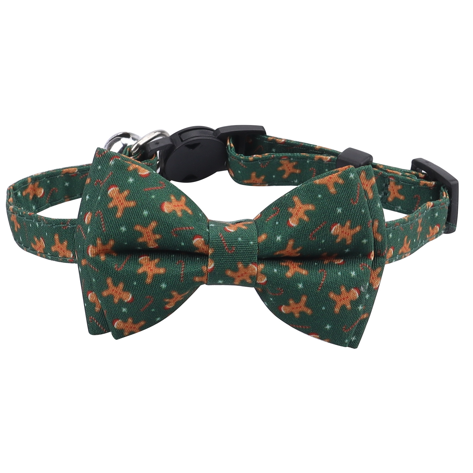 New Style Christmas Santa Claus Snowflake Snowman Breakaway Buckle Safety Cat Collar for Pet Cats Collars