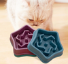 classic Pet dog Slow Food eating Bowl multi-color bowl