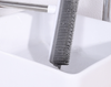 Rubber Pet Hair Removal Broom Tool dog hair cleaning tool extend stainless steel