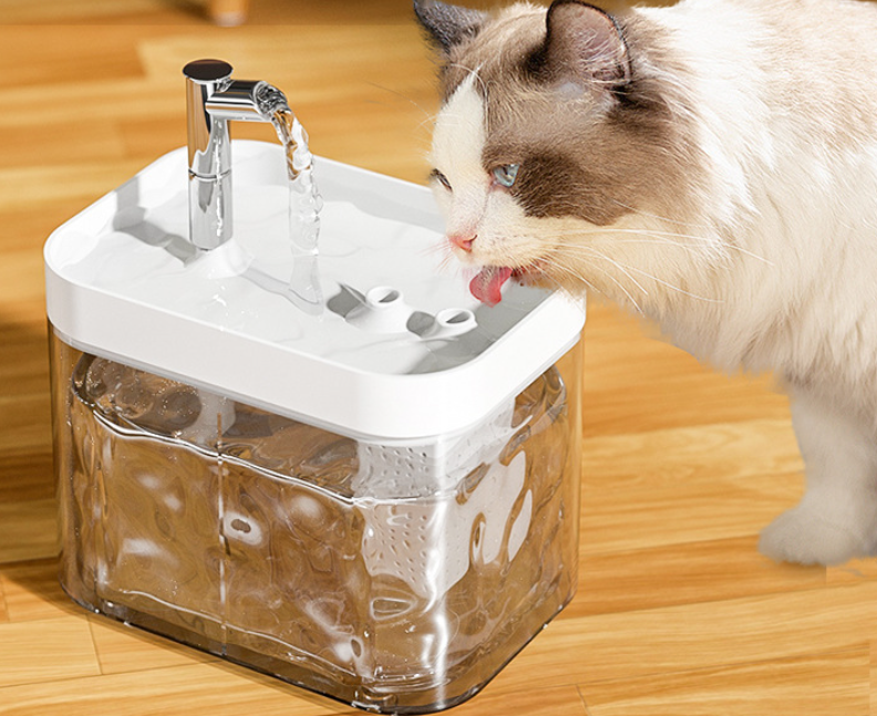 Automatic USB Powered Electric Pet Water Dispenser Functional Dog Bowl Cat Water Fountain