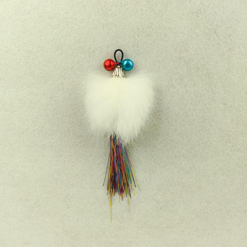 customize pet cat toy rabbit furll teaser refill change for cats playing toys