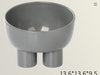 Elephant Leg Neck Protection Cat Bowl Elevated Anti-Knock Pet Food Bowls PP Plastic for Dogs
