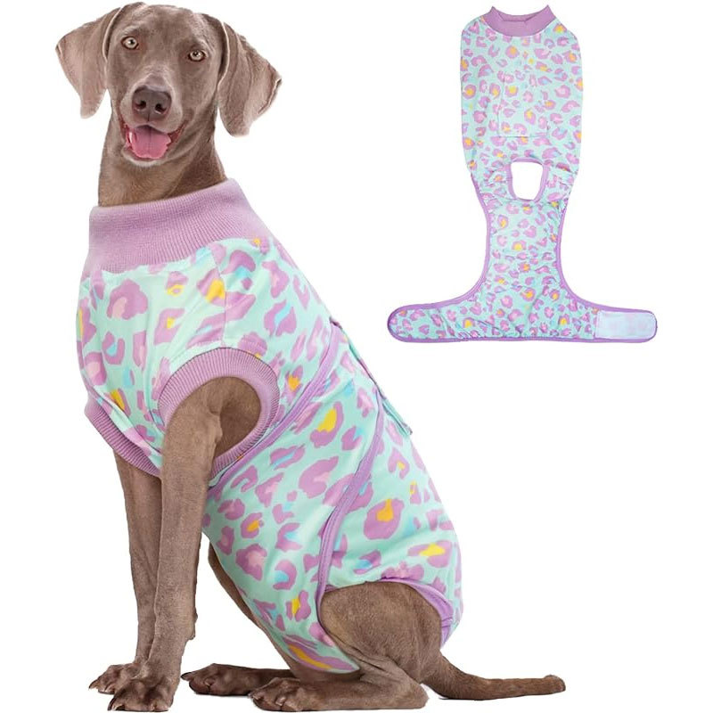 Dog Surgery Recovery Suit, Recovery clothing for Female Male Dogs, Dog After Surgery Spay Neuter, Anti-Licking Pet Surgical Recovery Snugly Suit