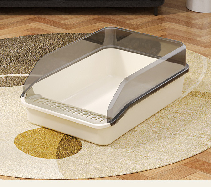 Cat Litter Box tray Plastic Cats Sandbox Toilet Pet Cleaning Cat Toilet Products