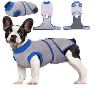 Recovery Suit for Dogs Cats After Surgery, Professional Pet Recovery Shirt Dog Abdominal Wounds Bandages,Prevent Licking Clothing