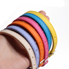 PU Leather Elastic Belt Pet Collar Custom Colors Waterproof Classic Leather Cat Collar