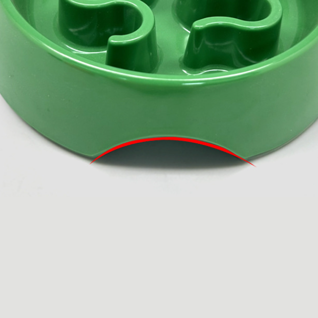 Melamine Bowl Pet Cat Dog Slow Bowl Feeder 