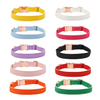 Rose Metal Buckle PU Leather Pet Collars Dog Collar