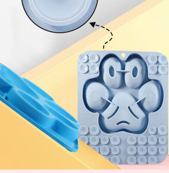  Silicone Dog Lick Mat Logo-Customized Lick Mat Dog Accessories Slow bowl Down Your Pet's Eating