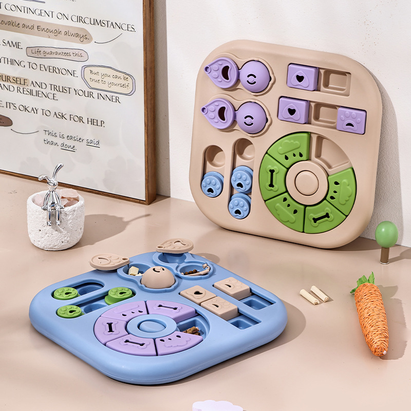 Treat Dispenser Pet Toy Activity Iq Games Training Interactive Dog Puzzle Toy
