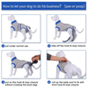 Recovery Suit for Dogs Cats After Surgery, Professional Pet Recovery Shirt Dog Abdominal Wounds Bandages,Prevent Licking Clothing