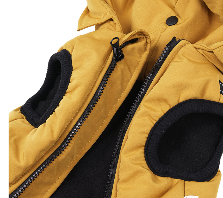 OEM reflective Pets Winter Clothing Dog Jacket Cotton Lining Down Coat Warm Dog Clothes