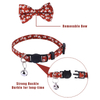 New Style Christmas Santa Claus Snowflake Snowman Breakaway Buckle Safety Cat Collar for Pet Cats Collars