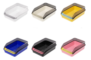 Cat Litter Box tray Plastic Cats Sandbox Toilet Pet Cleaning Cat Toilet Products