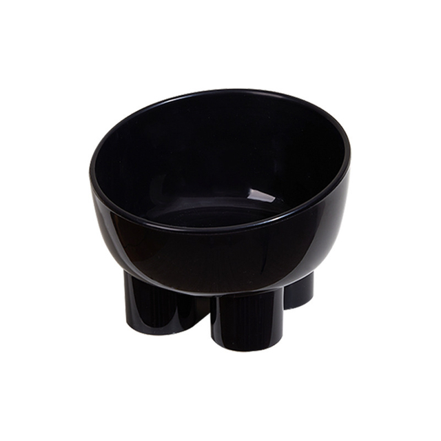 Elephant Leg Neck Protection Cat Bowl Elevated Anti-Knock Pet Food Bowls PP Plastic for Dogs