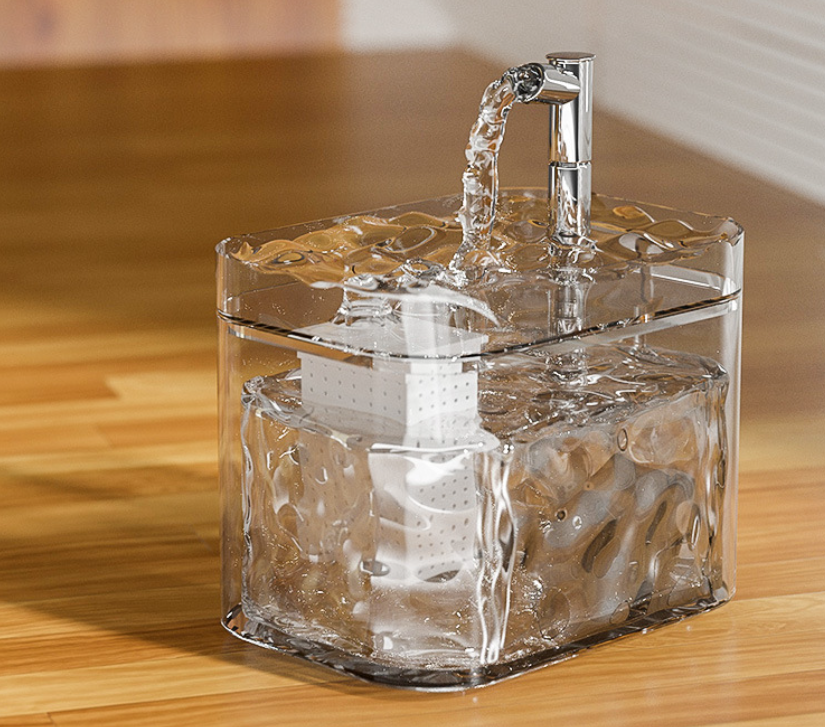 Automatic USB Powered Electric Pet Water Dispenser Functional Dog Bowl Cat Water Fountain