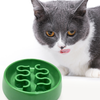 Melamine Bowl Pet Cat Dog Slow Bowl Feeder 