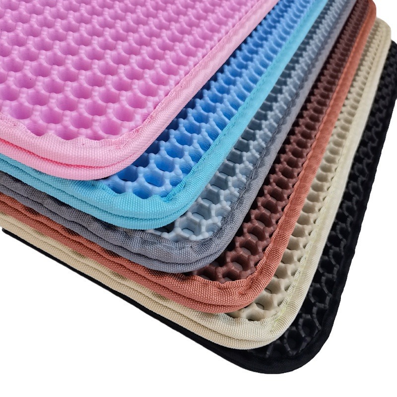 Waterproof Food Grade Silicone Placemat Pet Cat & Dog Food & Water Feeding Bowl Tray Pad Mat Placemat