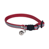 Reflective at Night PU Leather Soft Breakaway Buckle Cat Collar