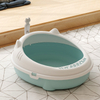 Cat litter box spatter-proof thickened cat toilet semi-enclosed sand-proof pet supplies cat litter box