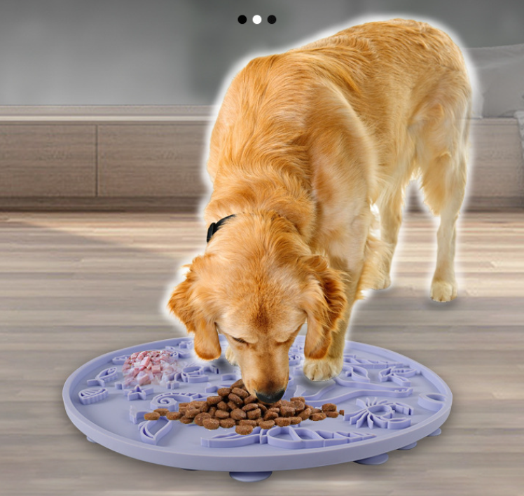 Silicone Pet Sniffing Mat Cat Food Slow Feeding Training Feed Mats Silicone Snuffle Mat for Dogs