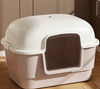 customization customized plastic pet cat litter box litter tray toilet