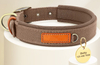 Dog Collar Neprone Canvas With Handle Adjustable Heavy Duty Metal Buckle Tactical Pet Dog Collars
