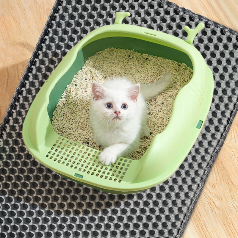 Waterproof Food Grade Silicone Placemat Pet Cat & Dog Food & Water Feeding Bowl Tray Pad Mat Placemat