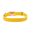 Rose Metal Buckle PU Leather Pet Collars Dog Collar