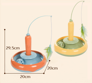 360° Smart Automatic Interactive cat Smart Ball Toy Cat Toys Rolling Teaser Ball Battery