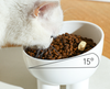 Elephant Leg Neck Protection Cat Bowl Elevated Anti-Knock Pet Food Bowls PP Plastic for Dogs
