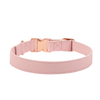 Rose Metal Buckle PU Leather Pet Collars Dog Collar