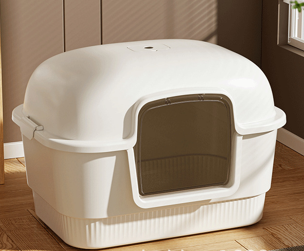 customization customized plastic pet cat litter box litter tray toilet