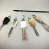 customize pet cat toy rabbit furll teaser refill change for cats playing toys