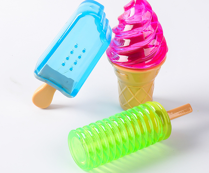 Custom Ice Cream Design Durable Tpr Dog Toys pet Chew Dog Toy