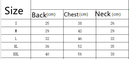 size chart_副本