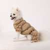 New Waterproof Pet Dog Jumpsuit Cotton Padded Warm Puppy Hoodie Winter Windproof Outerwear Clothes For Doggy Cat Small Dog