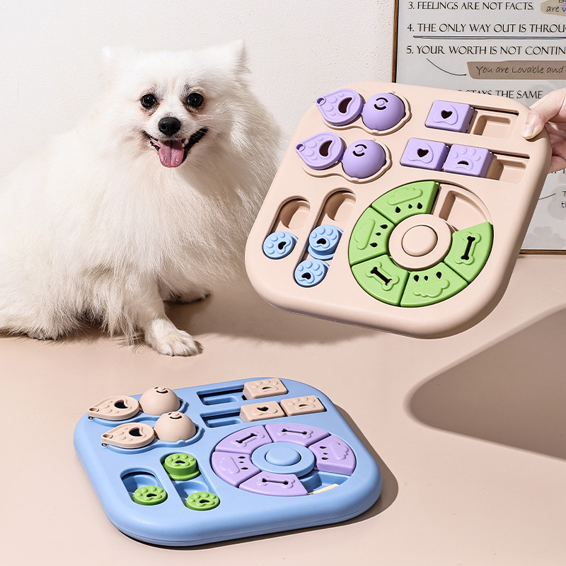 Treat Dispenser Pet Toy Activity Iq Games Training Interactive Dog Puzzle Toy