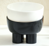 Elephant Leg Neck Protection Cat Bowl Elevated Anti-Knock Pet Food Bowls PP Plastic for Dogs