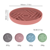 Puzzle Slow Feeding Dog Bowls Pet Slow Feeder Custom Water Food Mixing Silicone Dog Bowl