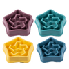 classic Pet dog Slow Food eating Bowl multi-color bowl
